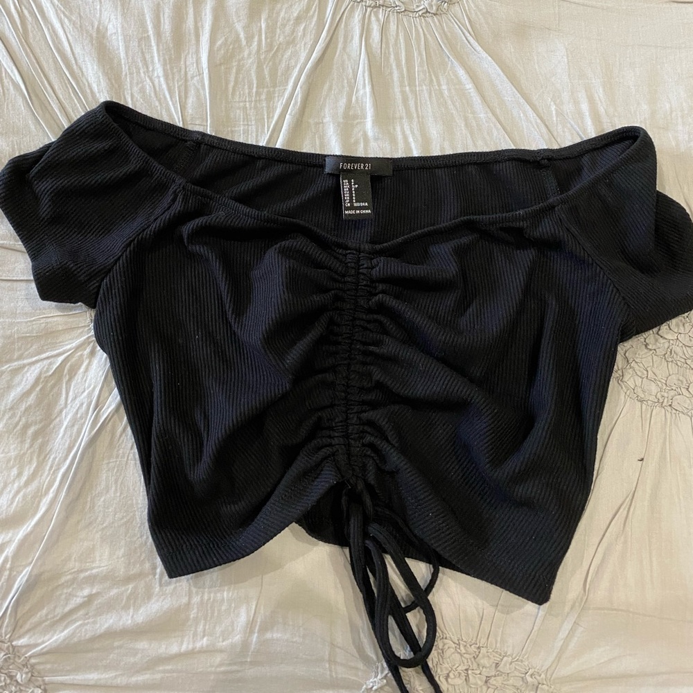 forever 21 black off the shoulders top